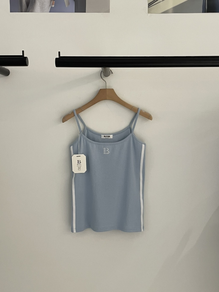BUTTER-P韓國代購女士新款熱賣推薦休閑職業真品吊帶背心BUTTER-P吊帶/背心圖色2