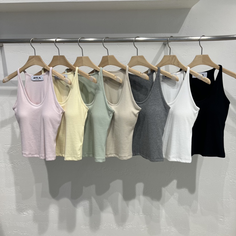 OLA東大門實拍女士新款26春夏人氣時尚熱賣真品職業吊帶背心mellor/OLA吊帶/背心