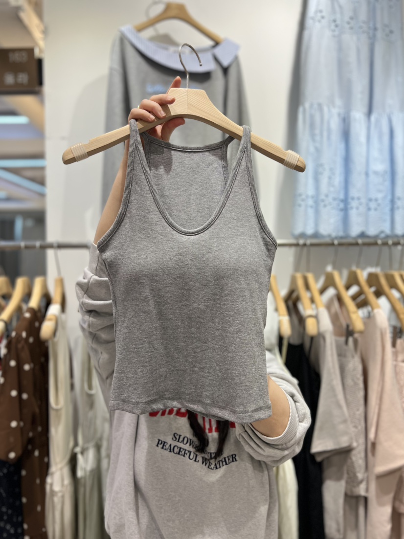 OLA東大門實拍女士新款26春夏人氣時尚熱賣真品職業吊帶背心mellor/OLA吊帶/背心圖色5