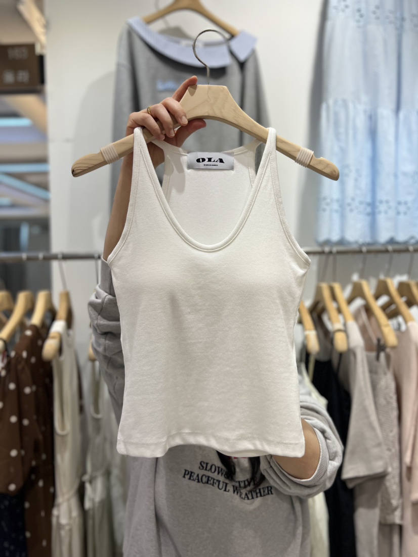 OLA東大門實拍女士新款26春夏人氣時尚熱賣真品職業吊帶背心mellor/OLA吊帶/背心圖色6