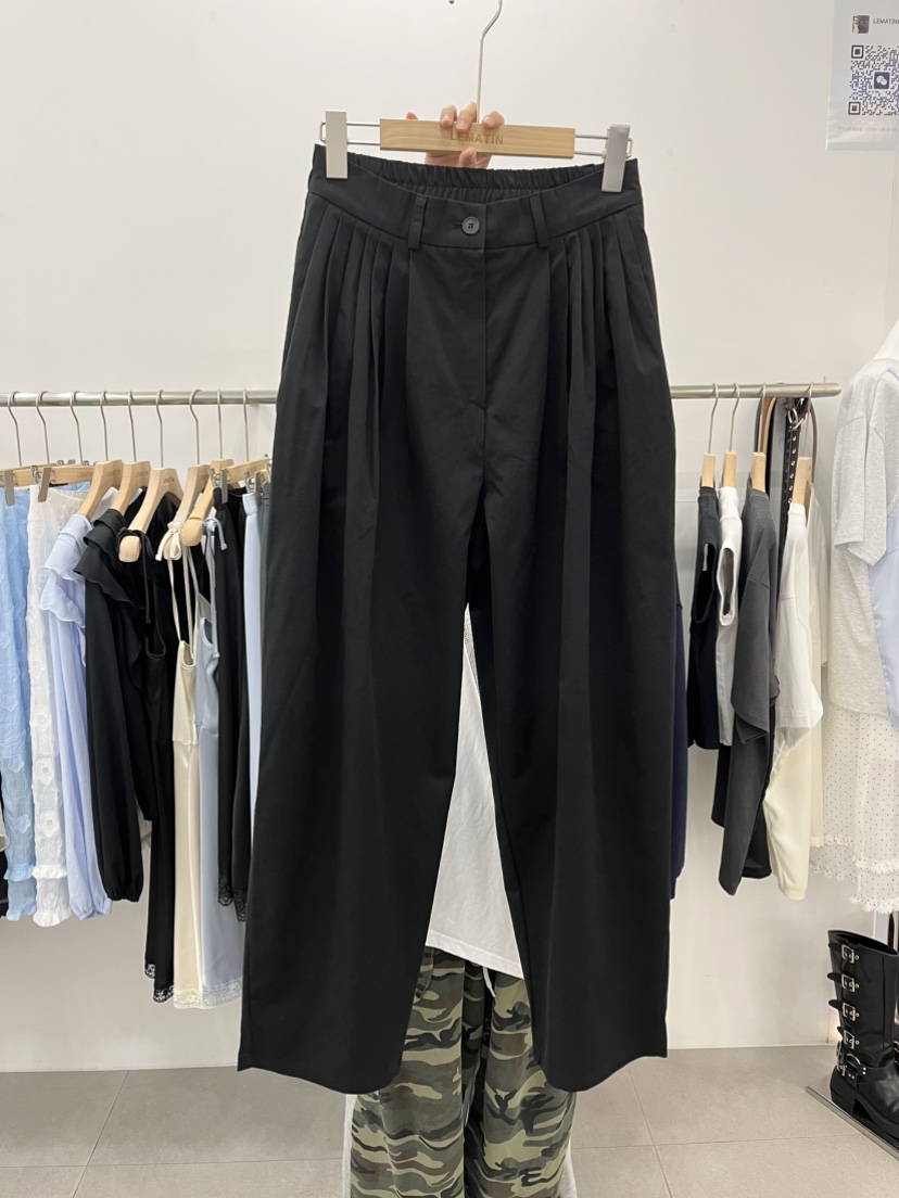 LEMATIN東大門代購女士新款時尚人氣休閑真品熱賣26春夏休閑褲LEMATIN休閑褲圖色2