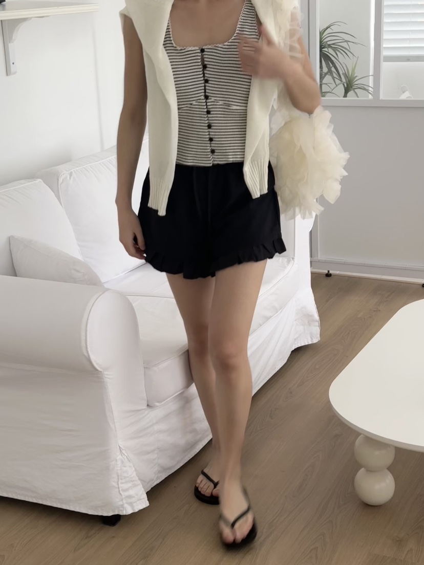 BUTTER-P韓國代購女裝新品休閑人氣熱賣26春夏真品職業短褲BUTTER-P短褲