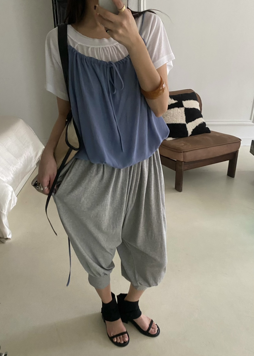 OUPPT韓國代購女士新品熱賣職業真品休閑時尚人氣推薦休閑褲OUPPT休閑褲