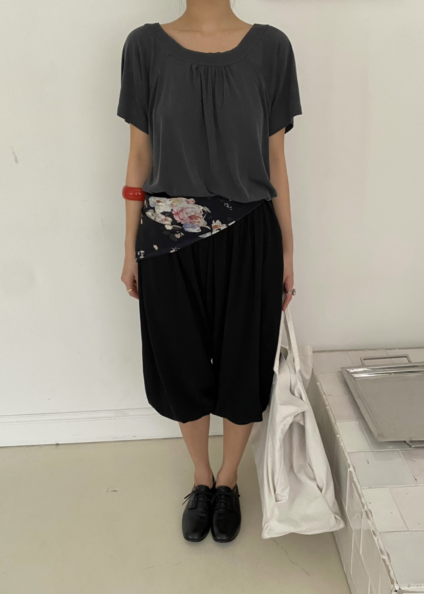 OUPPT韓國代購女士新品熱賣職業真品休閑時尚人氣推薦休閑褲OUPPT休閑褲圖色2