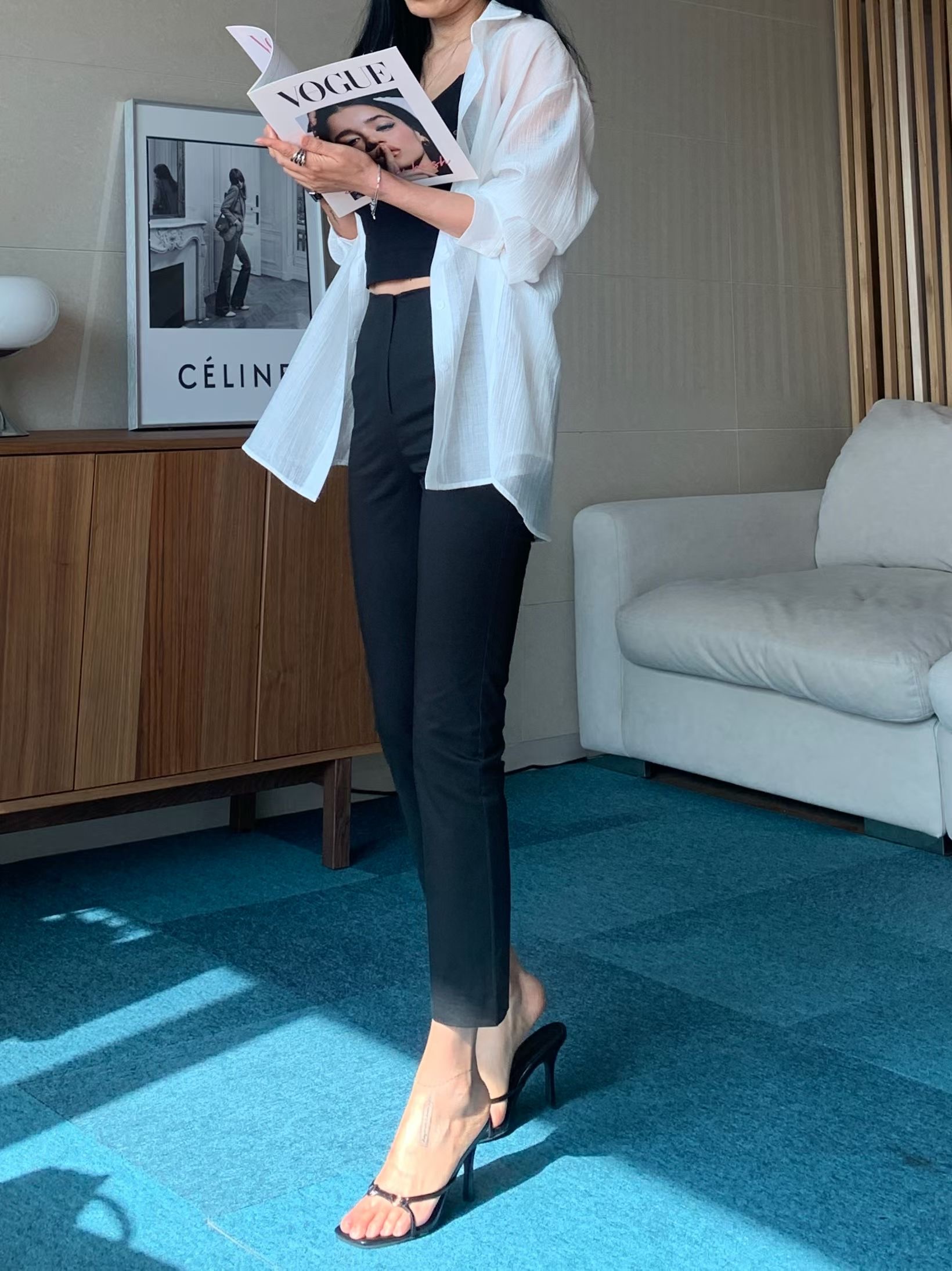 TINT韓國代購女士新品休閑職業熱賣推薦26春夏時尚休閑褲TINT休閑褲圖色3