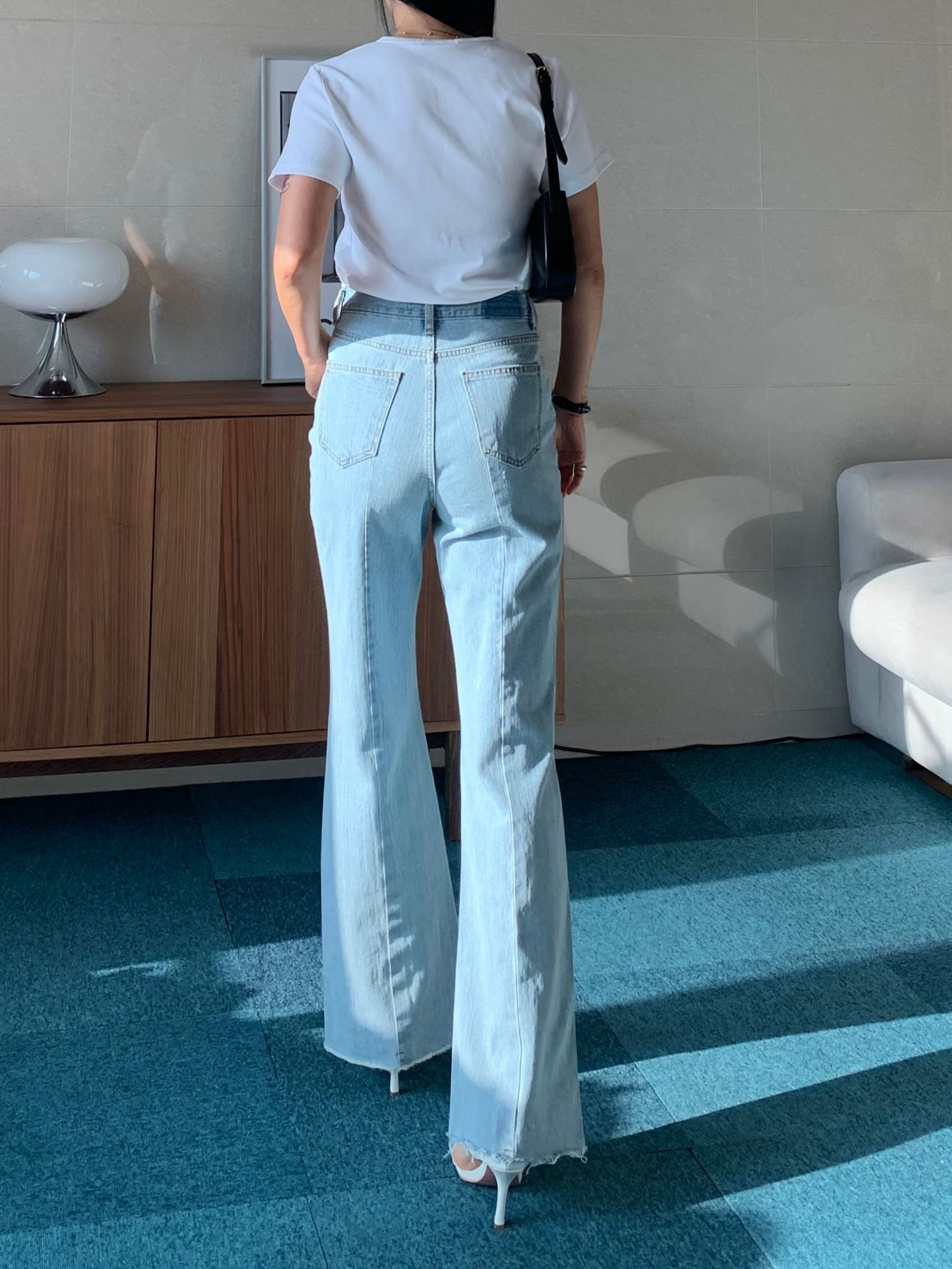 TINT韓國直郵女裝新款推薦真品職業人氣26春夏熱賣牛仔褲TINT牛仔褲