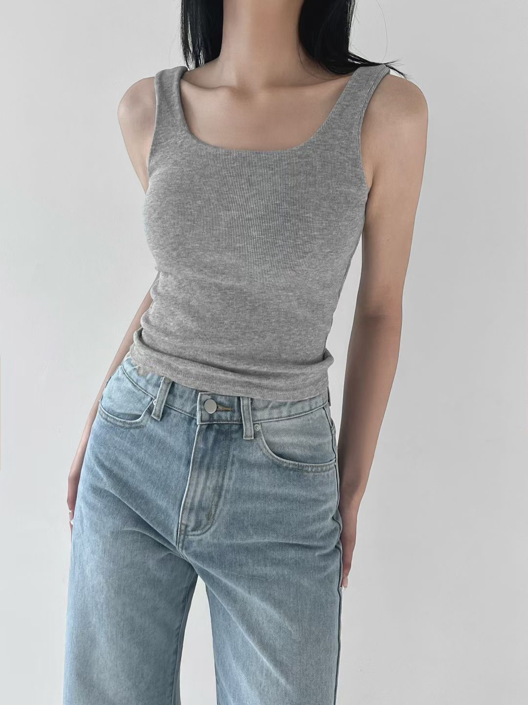 VERRER BUTTER韓國直郵女裝新品人氣推薦休閑時尚吊帶背心VERRER BUTTER吊帶/背心