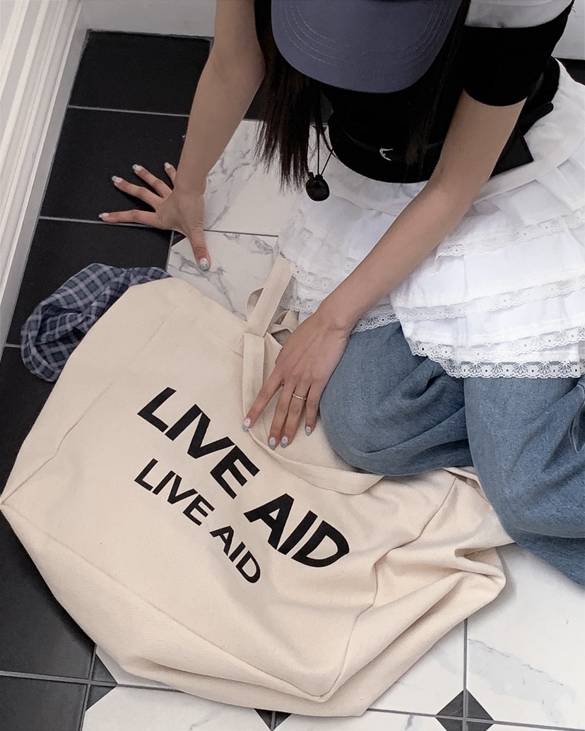 LIVE AID-P韓國直郵女裝新品熱賣職業人氣休閑單肩斜跨包LIVE AID-P單肩/斜跨包