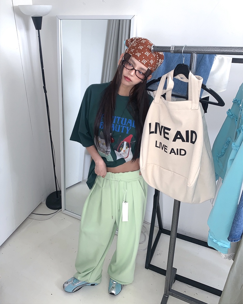 LIVE AID-P韓國直郵女裝新品熱賣職業人氣休閑單肩斜跨包LIVE AID-P單肩/斜跨包