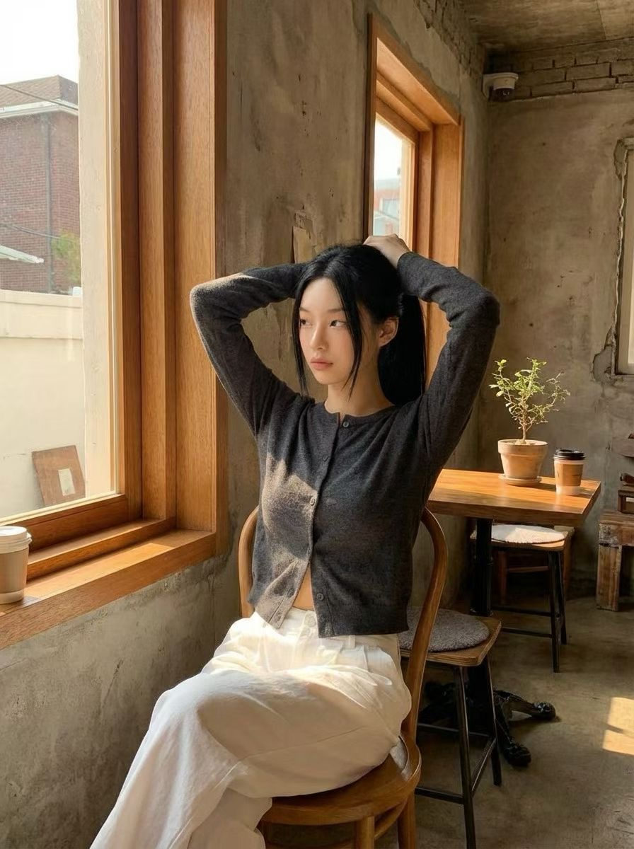 VERRER BUTTER東大門代購女士新款人氣真品推薦針織衫開衫VERRER BUTTER針織衫