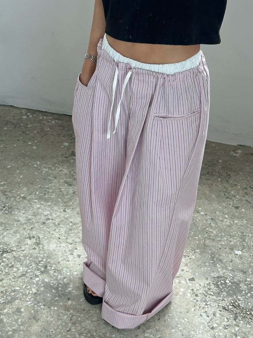 BYRING韓國直郵女士新款真品26春夏熱賣職業休閑人氣休閑褲BYRING休閑褲