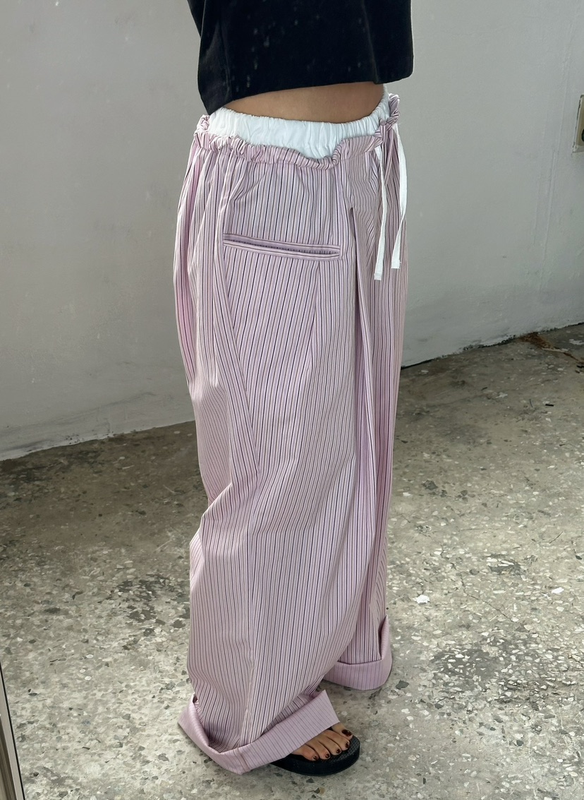 BYRING韓國直郵女士新款真品26春夏熱賣職業休閑人氣休閑褲BYRING休閑褲