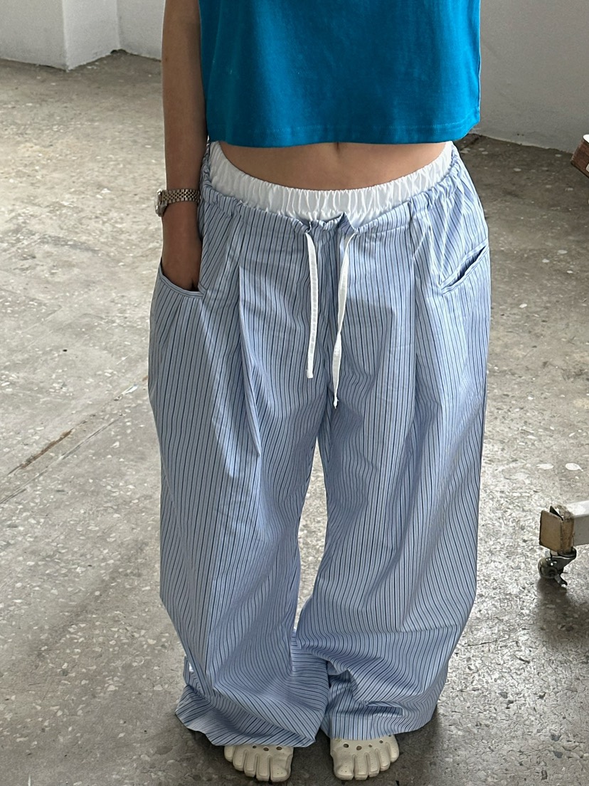 BYRING韓國直郵女士新款真品26春夏熱賣職業休閑人氣休閑褲BYRING休閑褲圖色1