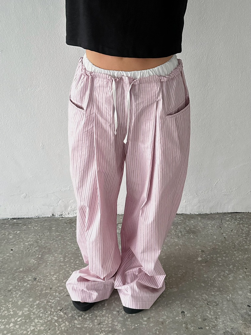 BYRING韓國直郵女士新款真品26春夏熱賣職業休閑人氣休閑褲BYRING休閑褲圖色2