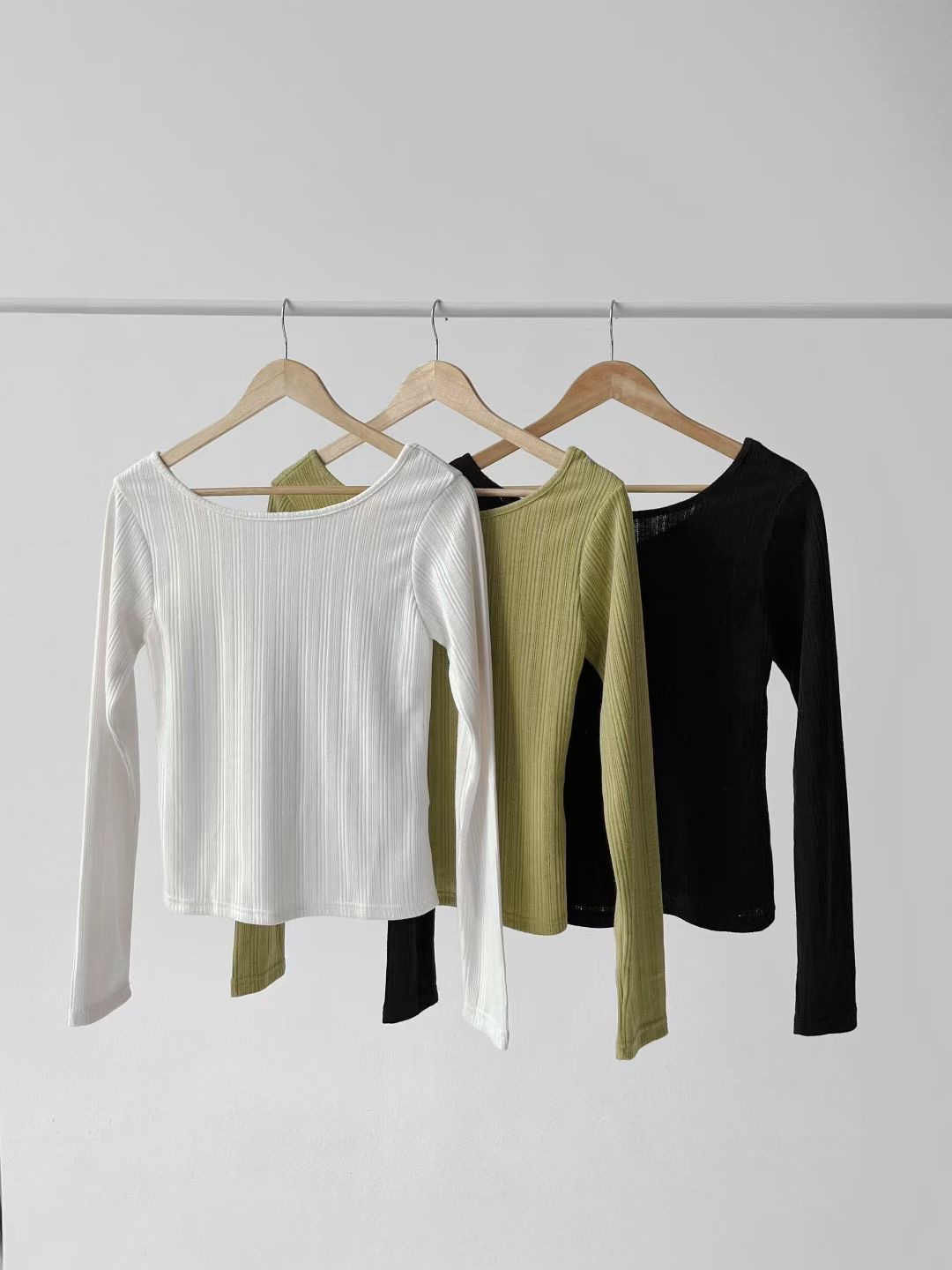 VERRER BUTTER東大門代購女士新款職業推薦真品長袖T恤雙面VERRER BUTTER長袖T恤