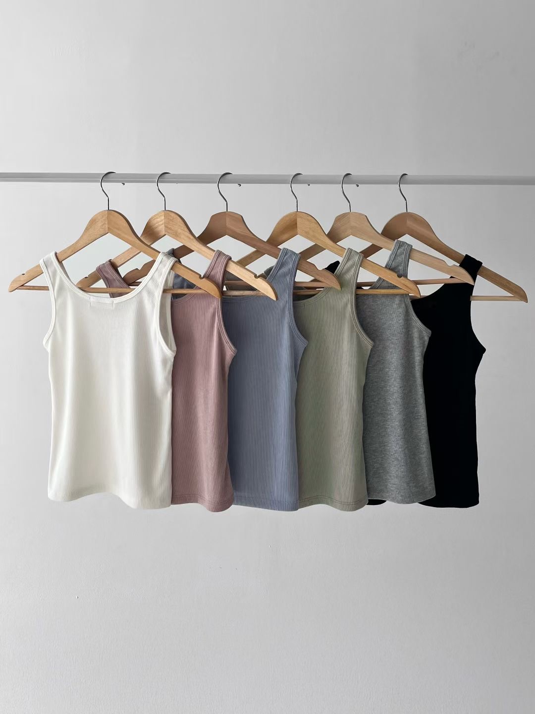 VERRER BUTTER東大門直郵女裝新品人氣職業吊帶背心羅紋VERRER BUTTER吊帶/背心