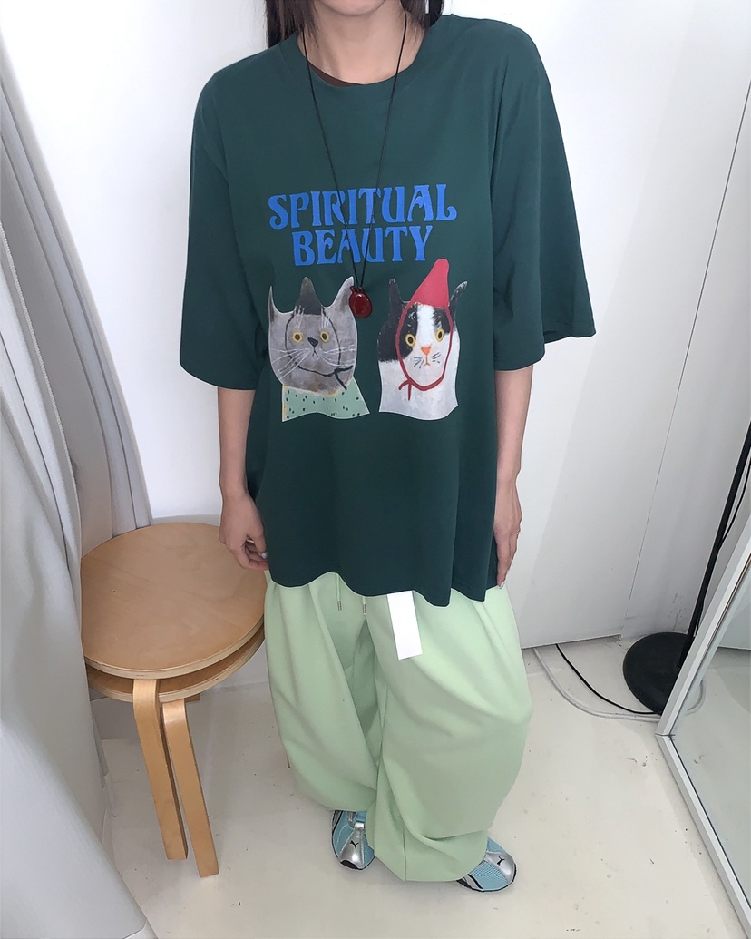 LIVE AID-P東大門實拍女士新款26春夏職業人氣休閑熱賣T恤LIVE AID-PT恤