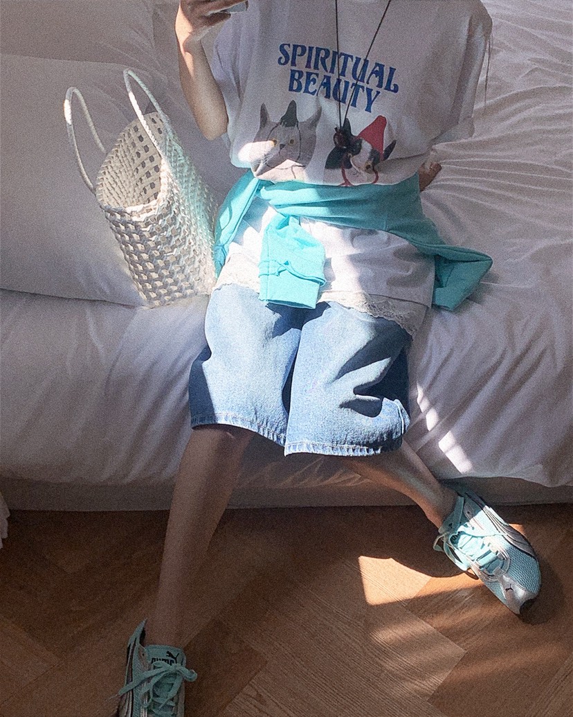 LIVE AID-P東大門實拍女士新款26春夏職業人氣休閑熱賣T恤LIVE AID-PT恤