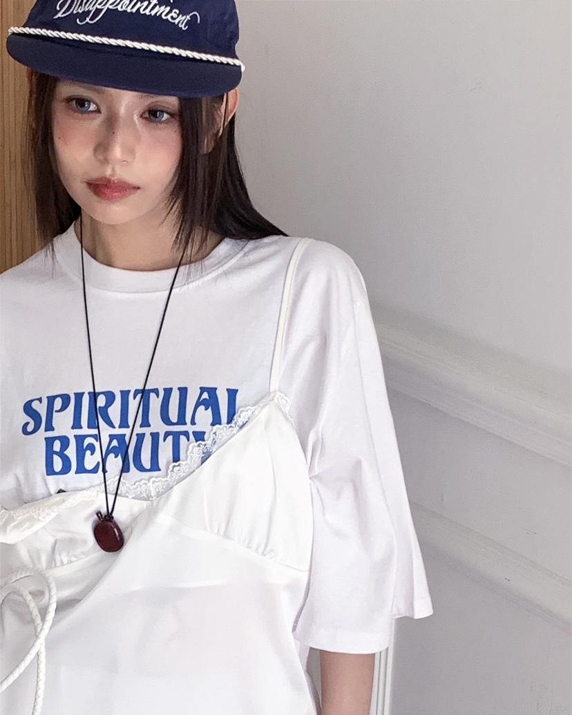 LIVE AID-P東大門實拍女士新款26春夏職業人氣休閑熱賣T恤LIVE AID-PT恤