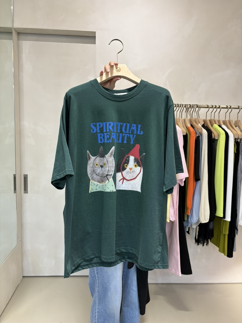 LIVE AID-P東大門實拍女士新款26春夏職業人氣休閑熱賣T恤LIVE AID-PT恤圖色2