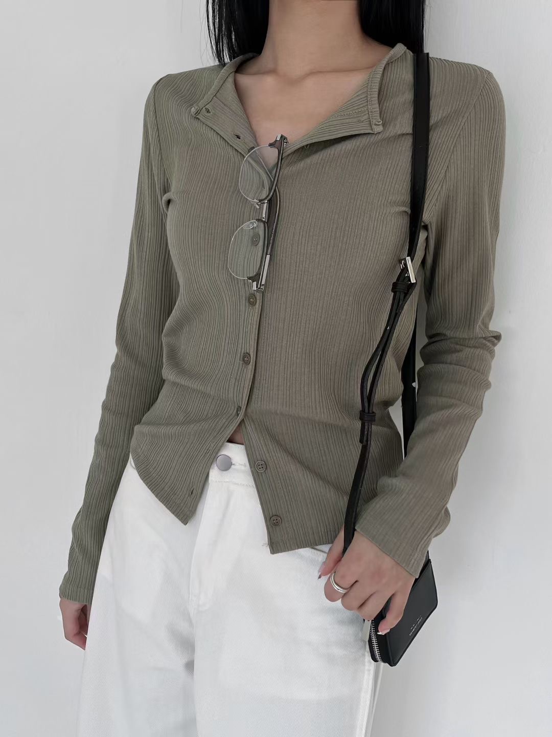 VERRER BUTTER東大門實拍女裝新款職業熱賣時尚人氣針織衫VERRER BUTTER針織衫