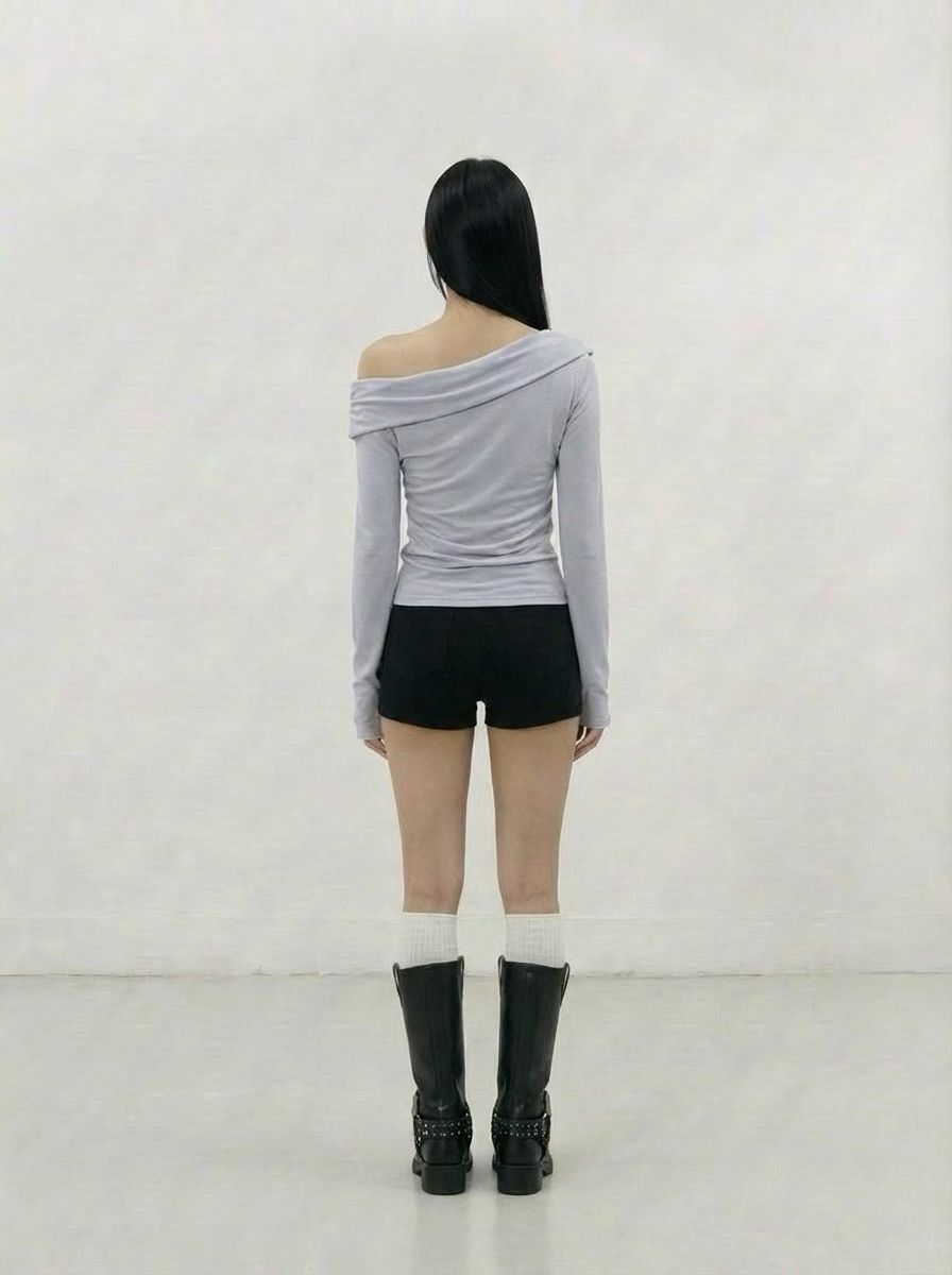 VERRER BUTTER韓國代購女裝新品人氣推薦26春夏休閑長袖T恤VERRER BUTTER長袖T恤