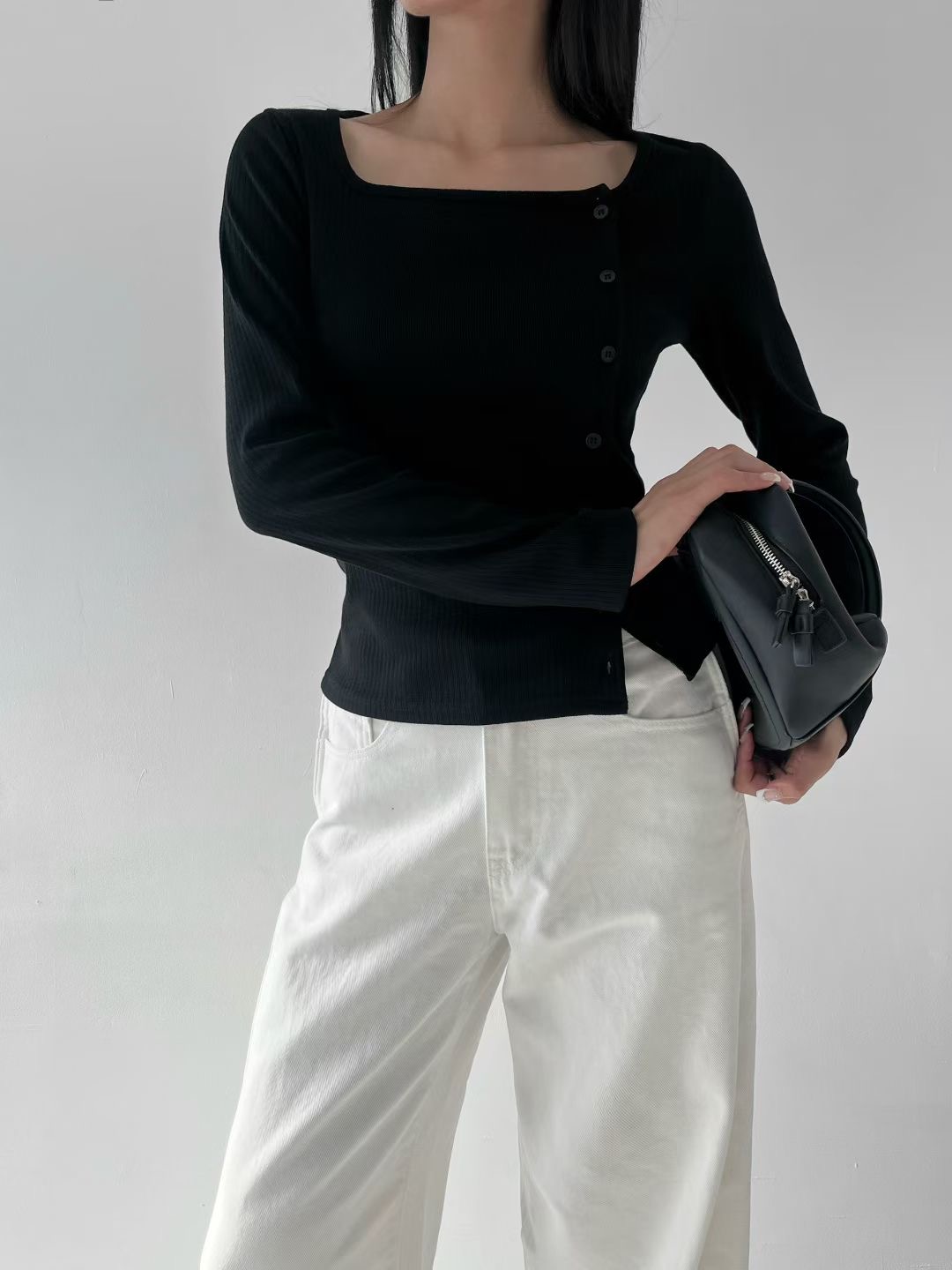 VERRER BUTTER東大門代購女士新品推薦時尚熱賣真品長袖T恤VERRER BUTTER長袖T恤