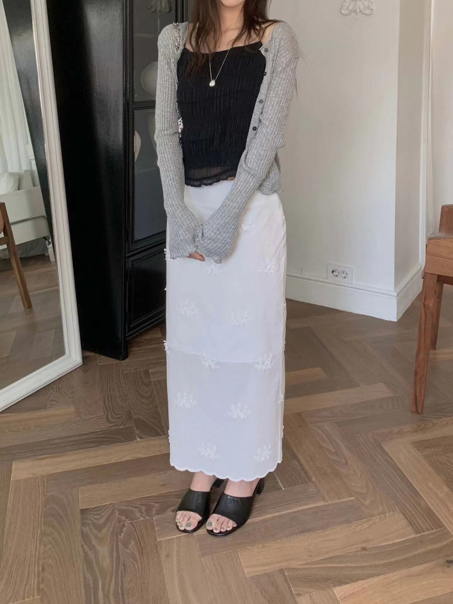 MIELLE-미엘르-OT韓國直郵女士新品推薦休閑人氣26春夏長裙MIELLE-2件起長裙