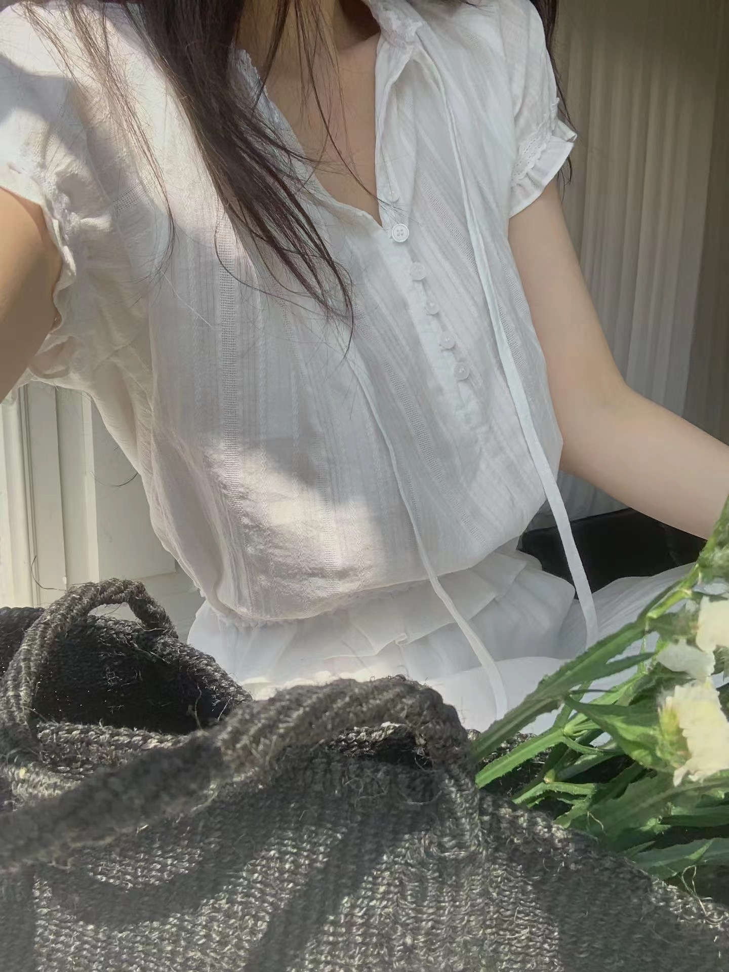 MIELLE-미엘르-OT韓國東大門代購女裝新款休閑襯衫蕾絲衫MIELLE-2件起襯衫/蕾絲衫