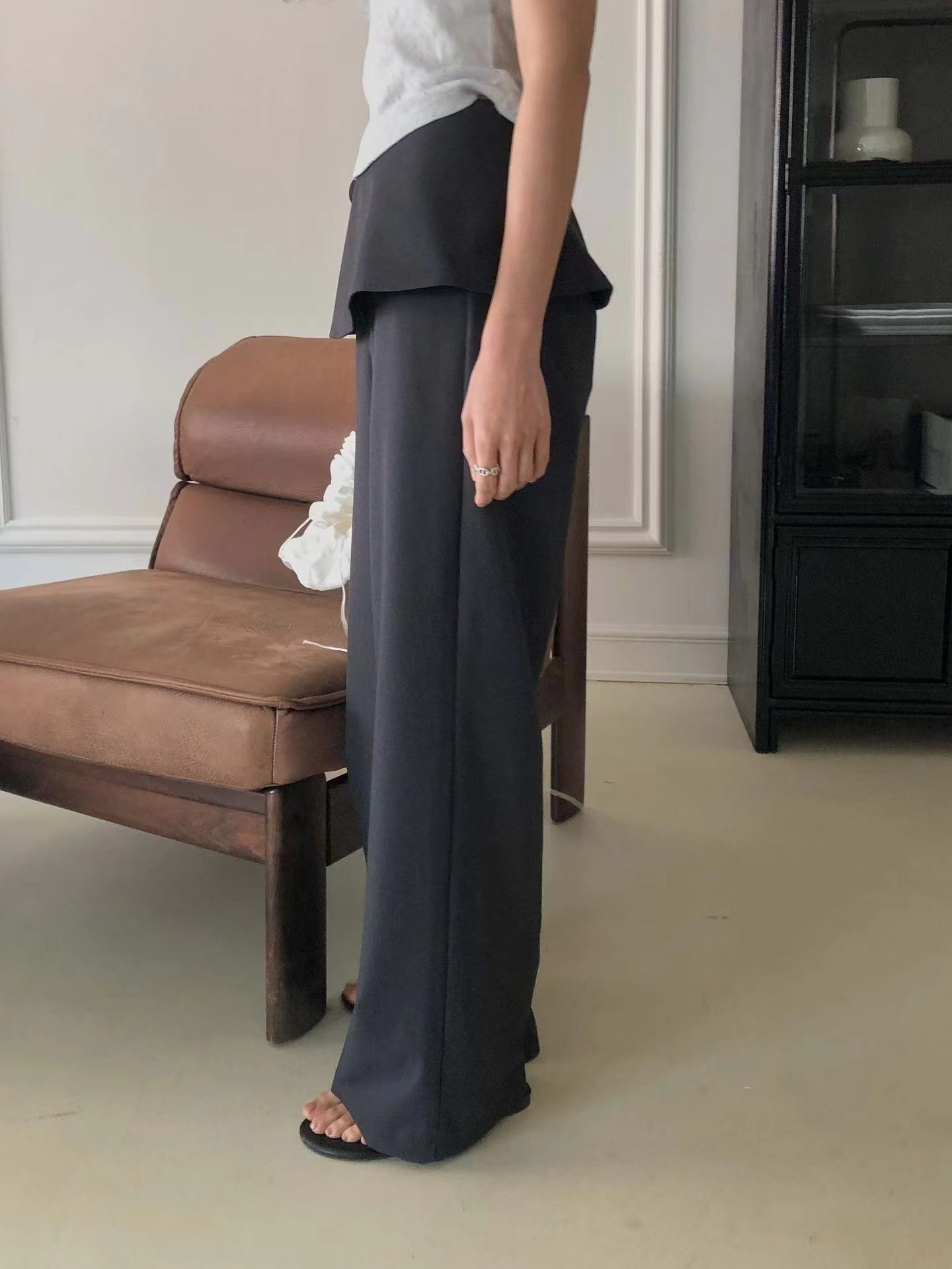 MIELLE-미엘르-OT韓國東大門代購女裝新品時尚裙褲可拆卸MIELLE-2件起裙褲