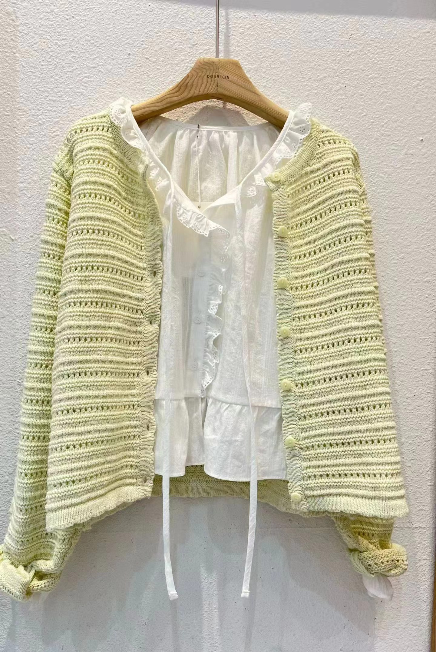 DOUBLEIN韓國東大門代購女士新品休閑職業熱賣針織衫羊毛衫DOUBLEIN針織衫圖色2左三色