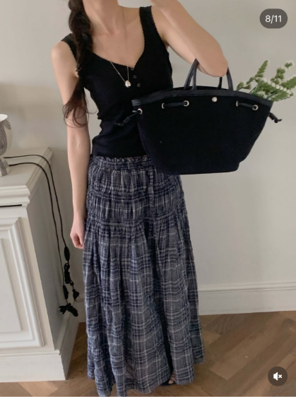 MIELLE-미엘르-OT韓國直郵女裝新品熱賣職業時尚26春夏長裙MIELLE-2件起長裙圖色2