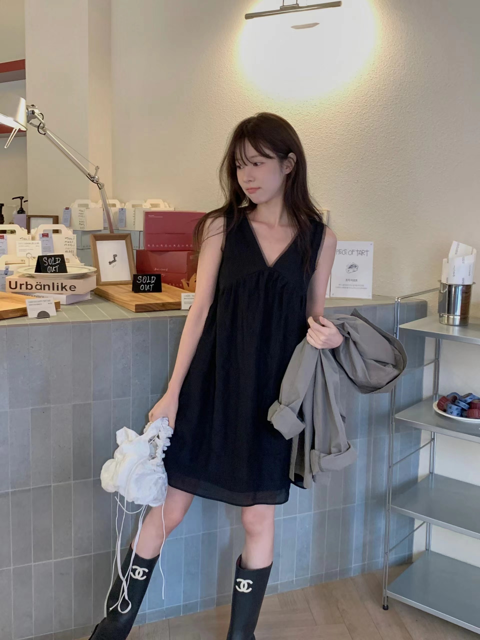 MIELLE-미엘르-OT韓國東大門代購女裝新款26春夏連衣裙MIELLE-2件起連衣裙圖色1