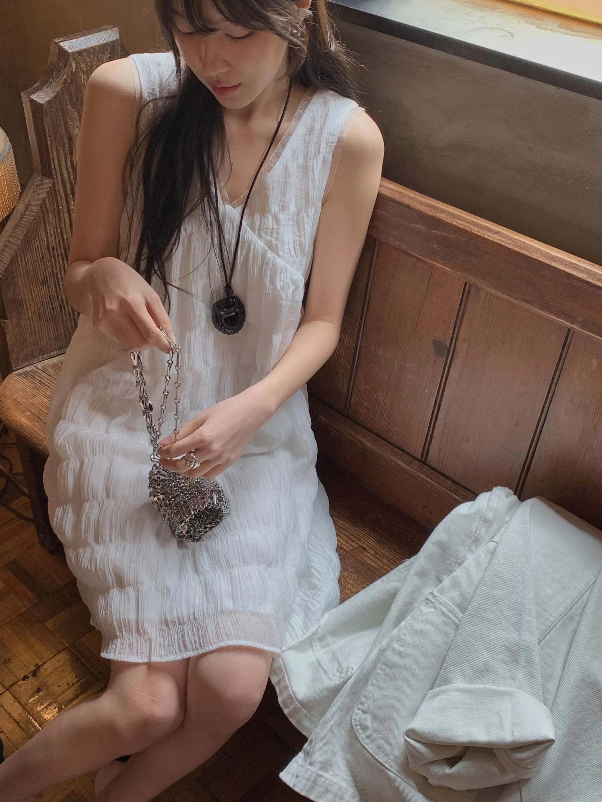 MIELLE-미엘르-OT韓國東大門代購女裝新款26春夏連衣裙MIELLE-2件起連衣裙圖色2