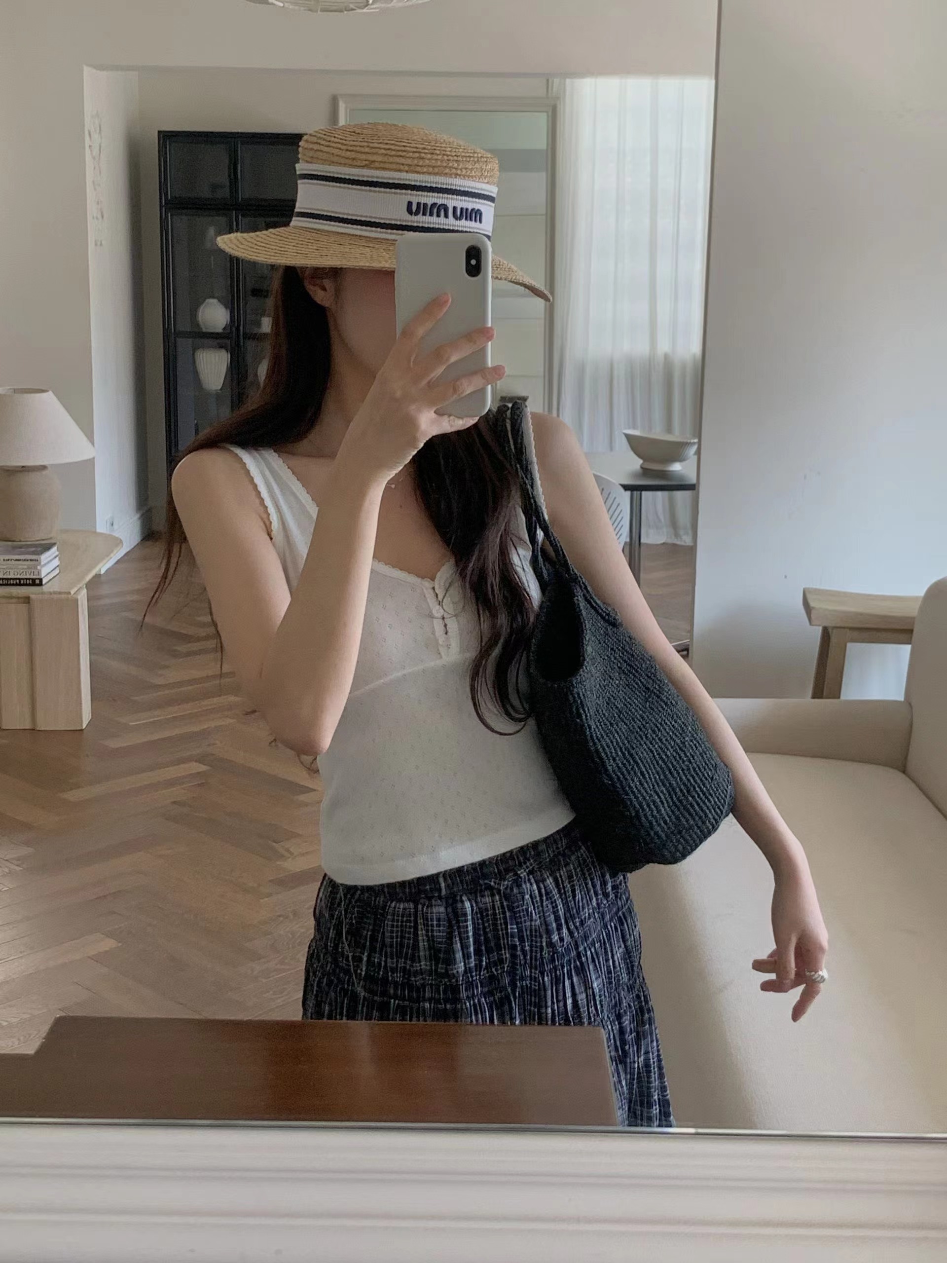 MIELLE-미엘르-OT韓國代購女士新品時尚推薦休閑吊帶背心MIELLE-2件起吊帶/背心圖色3