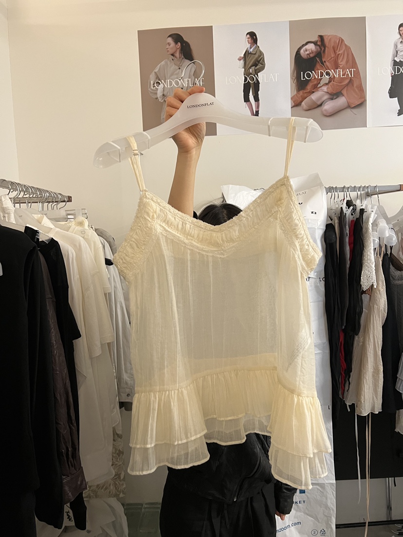 LONDON FLAT韓國直郵女士新品休閑熱賣推薦26春夏吊帶背心LONDON FLAT吊帶/背心圖色1