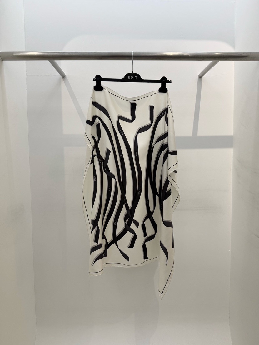 EDIT韓國代購女士新款休閑熱賣人氣時尚職業圍巾披肩絲綢EDIT圍巾/披肩圖色2