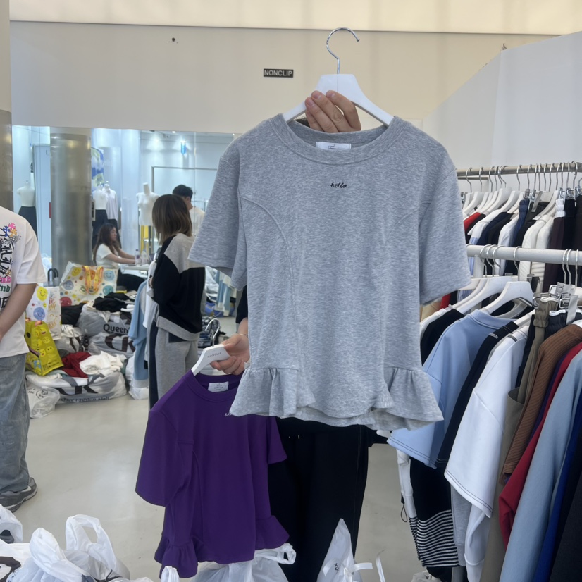 NON CLIP韓國東大門直郵女士新款職業推薦26春夏時尚T恤NON CLIPT恤圖色3