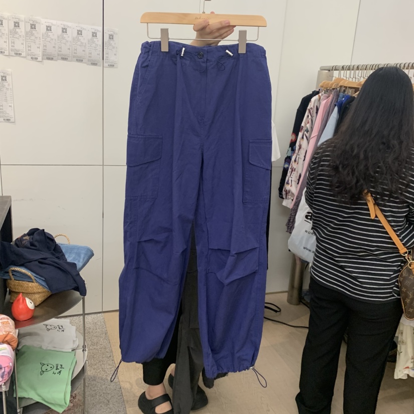 DOHWAJI韓國東大門直郵女士新款熱賣人氣休閑推薦休閑褲口袋DOHWAJI休閑褲圖色1