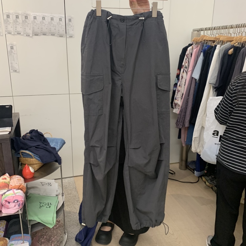 DOHWAJI韓國東大門直郵女士新款熱賣人氣休閑推薦休閑褲口袋DOHWAJI休閑褲圖色2