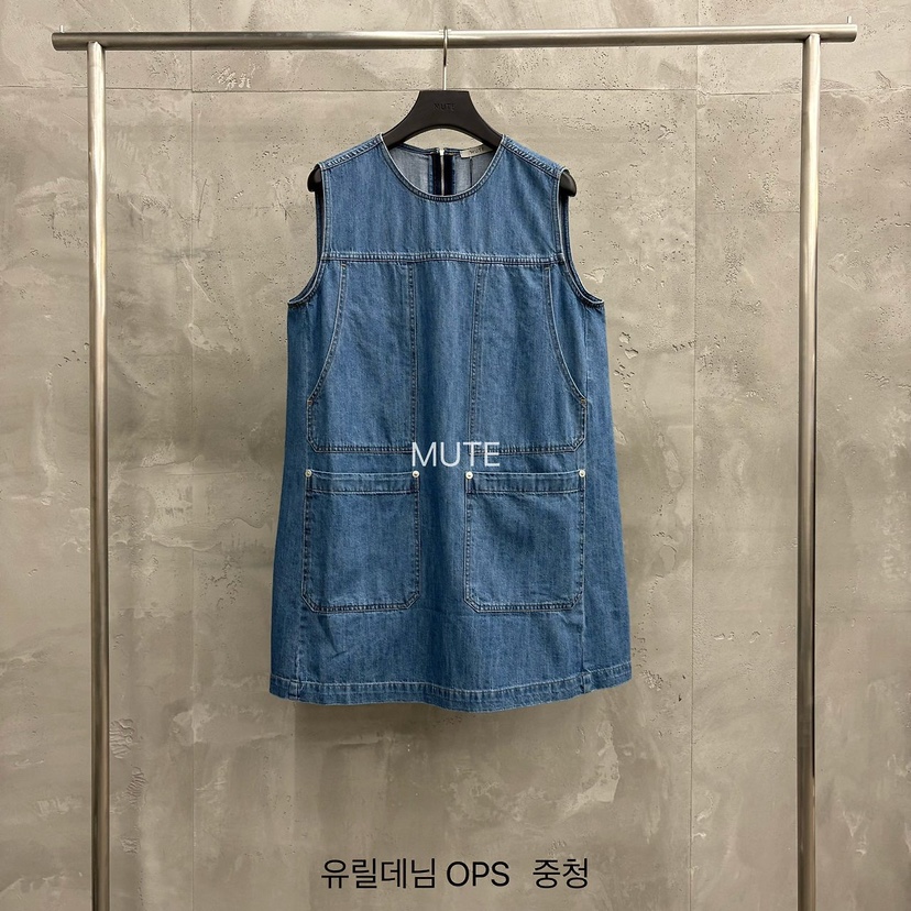 MUTE-P韓國東大門直郵女裝新款26春夏時尚推薦休閑連衣裙MUTE連衣裙圖色1