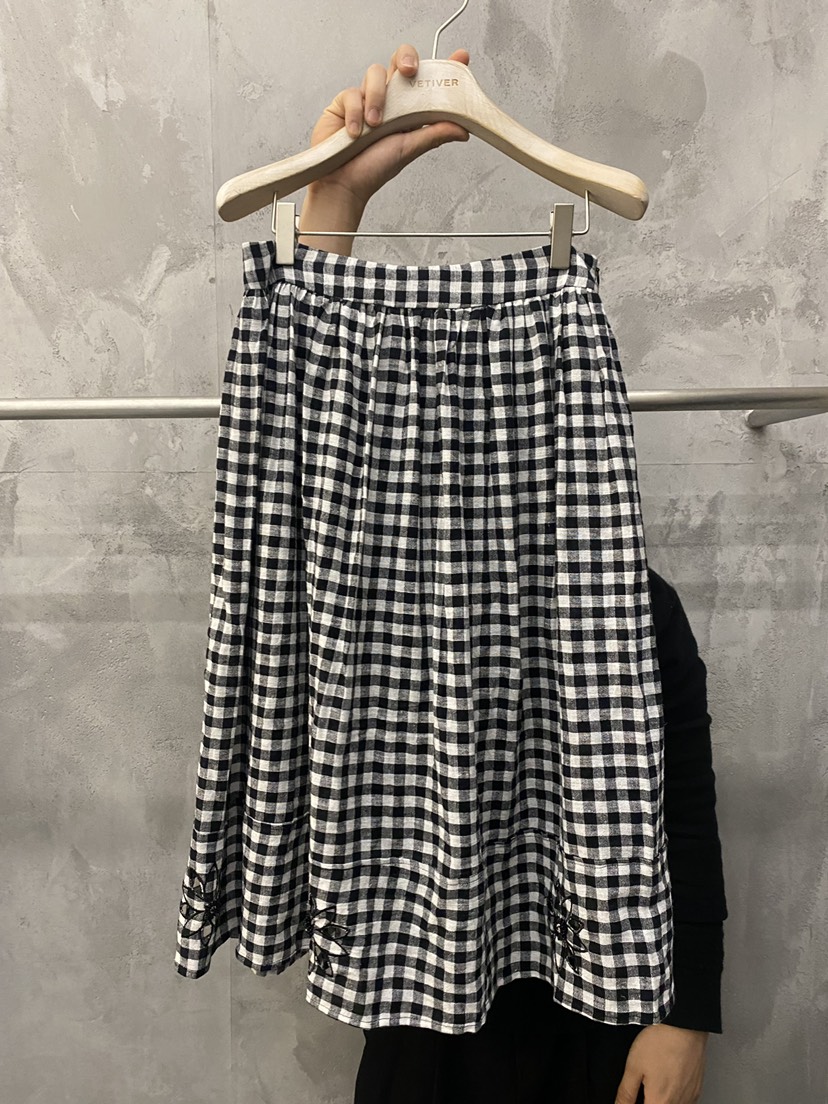 THE VETIVER-A韓國東大門直郵女裝新款職業半身裙中短裙VETIVER半身裙/中短裙圖色1