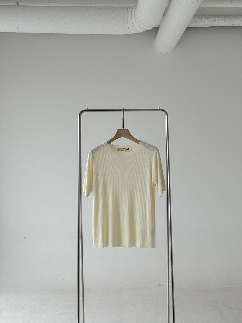 SANTAL韓國直郵實拍女士新款人氣職業休閑推薦熱賣時尚T恤SANTALT恤圖色1