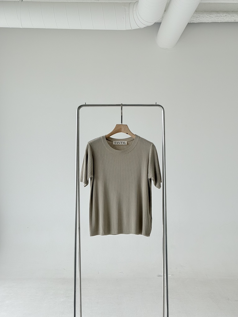 SANTAL韓國直郵實拍女士新款人氣職業休閑推薦熱賣時尚T恤SANTALT恤圖色2