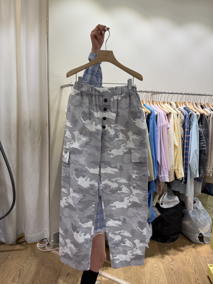 AUVERFIT韓國代購女士新品人氣推薦職業休閑時尚休閑褲迷彩AUVERFIT休閑褲圖色2