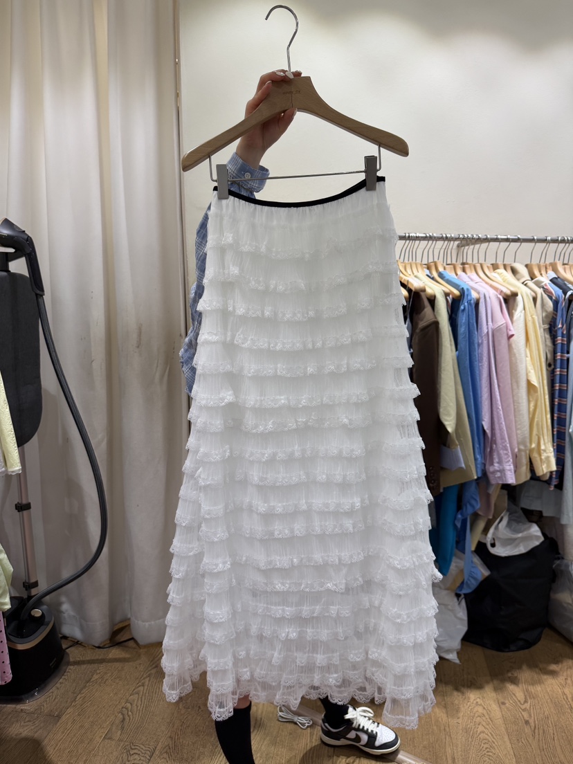 AUVERFIT韓國直郵實拍女士新品熱賣職業休閑時尚26春夏長裙AUVERFIT長裙圖色1