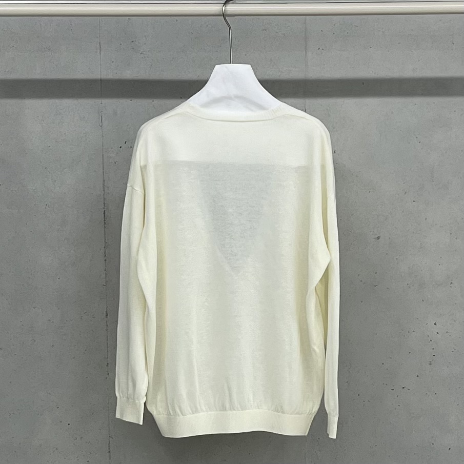 HELDER-P韓國代購女士新款時尚熱賣推薦人氣針織衫V領亞麻HELDER針織衫