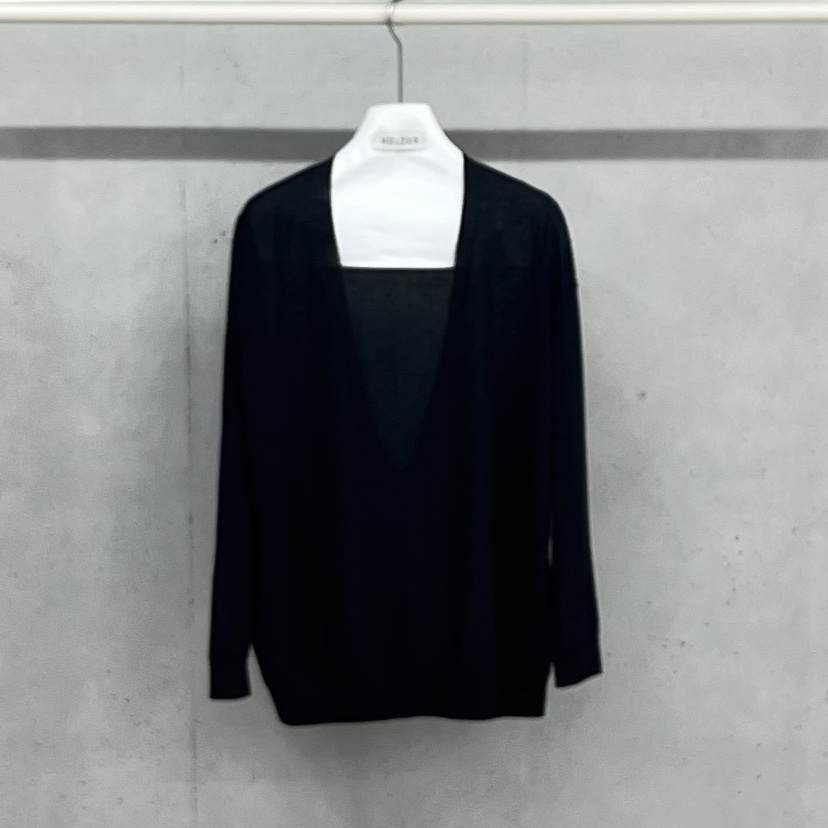 HELDER-P韓國代購女士新款時尚熱賣推薦人氣針織衫V領亞麻HELDER針織衫圖色2