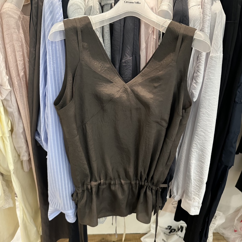 CREAM VILLA韓國直郵實拍女裝新款熱賣吊帶背心CREAMVILLA吊帶/背心圖色2