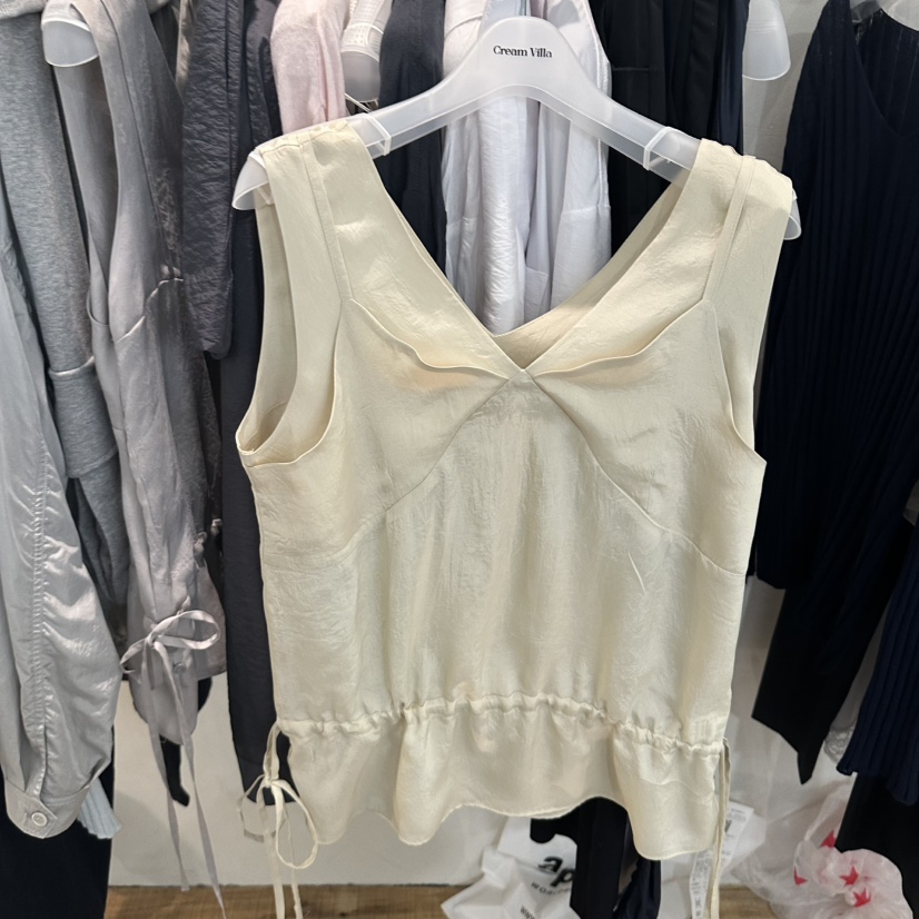 CREAM VILLA韓國直郵實拍女裝新款熱賣吊帶背心CREAMVILLA吊帶/背心圖色4